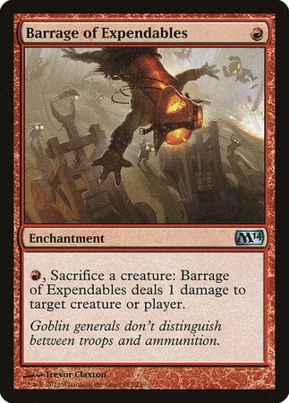 Barrage of Expendables [Magic 2014] MTG Single Magic: The Gathering  | Multizone: Comics And Games