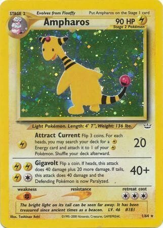 Ampharos (1/64) [Neo Revelation Unlimited] Pokemon Single Pokémon  | Multizone: Comics And Games