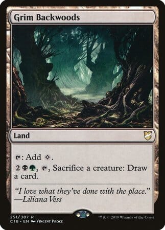 Grim Backwoods [Commander 2018] MTG Single Magic: The Gathering  | Multizone: Comics And Games