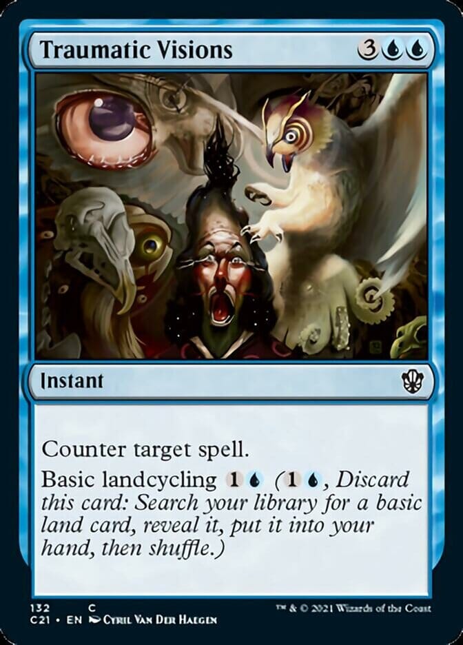 Traumatic Visions [Commander 2021] MTG Single Magic: The Gathering  | Multizone: Comics And Games