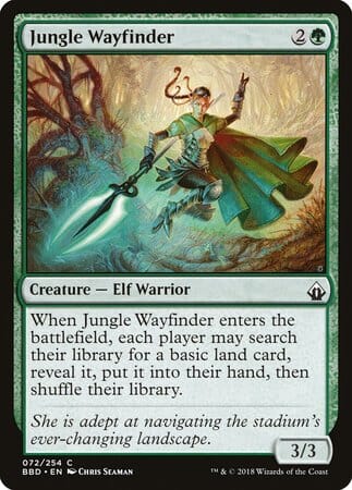 Jungle Wayfinder [Battlebond] MTG Single Magic: The Gathering  | Multizone: Comics And Games