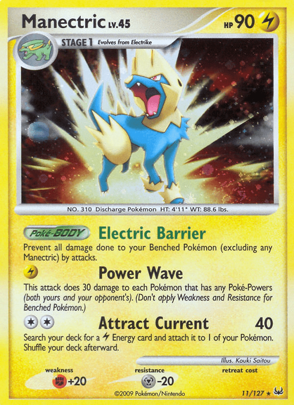 Manectric (11/127) [Platinum: Base Set] Pokemon Single Pokémon  | Multizone: Comics And Games
