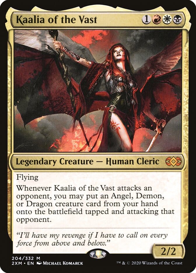 Kaalia of the Vast [Double Masters] MTG Single Magic: The Gathering  | Multizone: Comics And Games