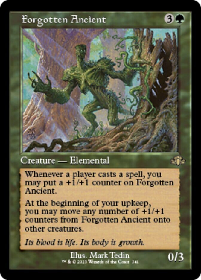 Forgotten Ancient (Retro) [Dominaria Remastered] MTG Single Magic: The Gathering  | Multizone: Comics And Games