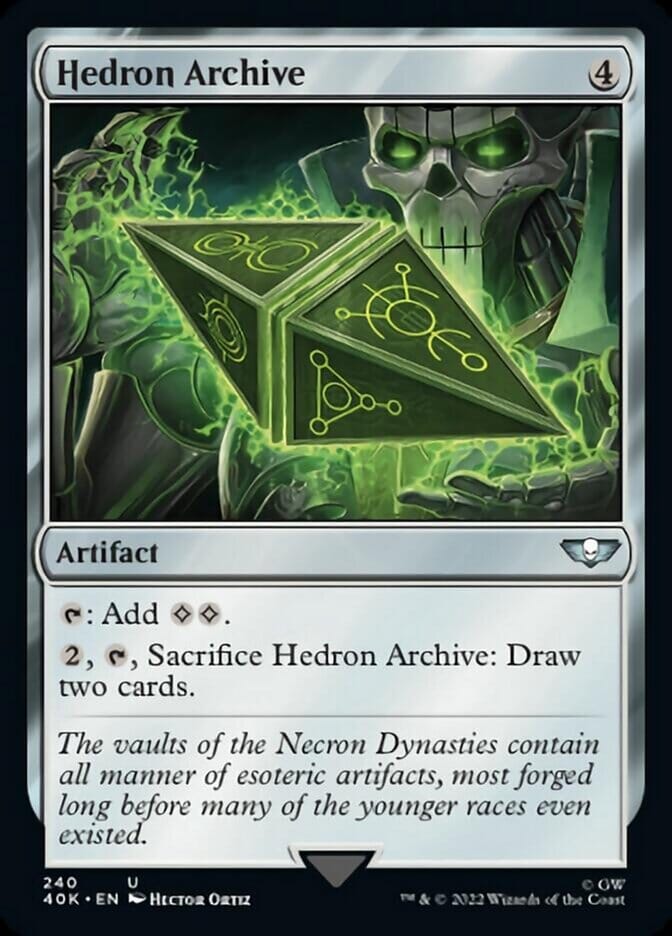 Hedron Archive [Universes Beyond: Warhammer 40,000] MTG Single Magic: The Gathering  | Multizone: Comics And Games