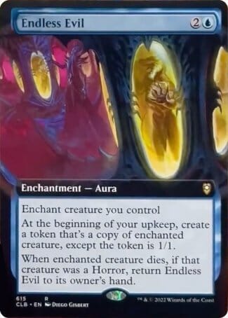 Endless Evil (Extended Art) [Commander Legends: Battle for Baldur's Gate] MTG Single Magic: The Gathering  | Multizone: Comics And Games