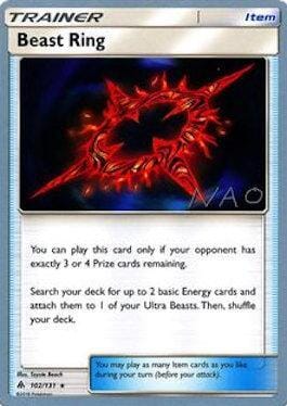 Beast Ring (102/131) (Buzzroc - Naohito Inoue) [World Championships 2018] Pokemon Single Pokémon  | Multizone: Comics And Games