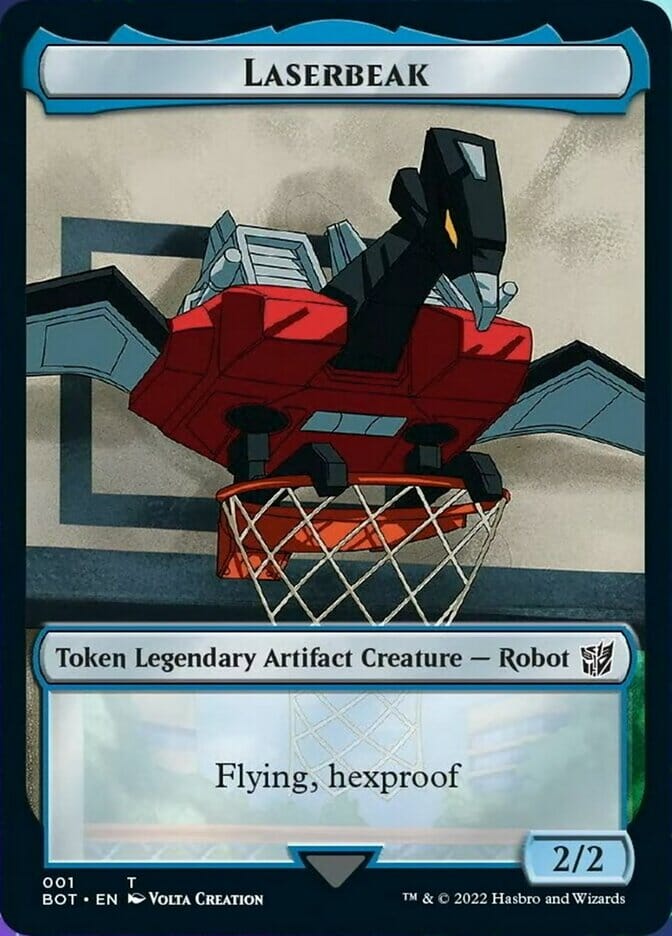 Powerstone // Laserbeak Double-Sided Token [The Brothers' War Tokens] MTG Single Magic: The Gathering  | Multizone: Comics And Games