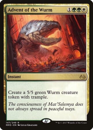 Advent of the Wurm [Modern Masters 2017] MTG Single Magic: The Gathering  | Multizone: Comics And Games