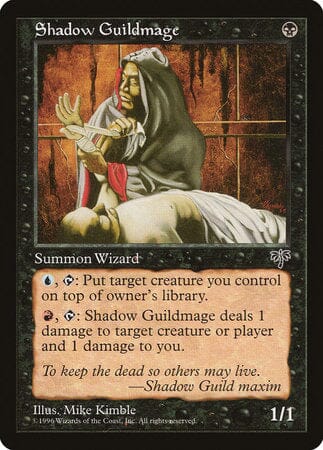 Shadow Guildmage [Mirage] MTG Single Magic: The Gathering  | Multizone: Comics And Games