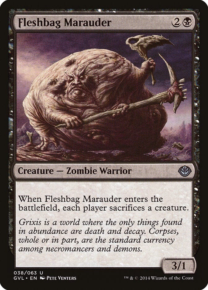 Fleshbag Marauder (Garruk vs. Liliana) [Duel Decks Anthology] MTG Single Magic: The Gathering  | Multizone: Comics And Games