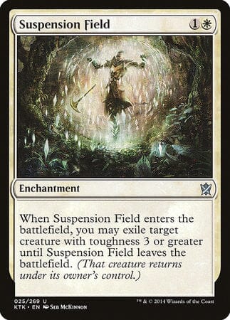 Suspension Field [Khans of Tarkir] MTG Single Magic: The Gathering  | Multizone: Comics And Games