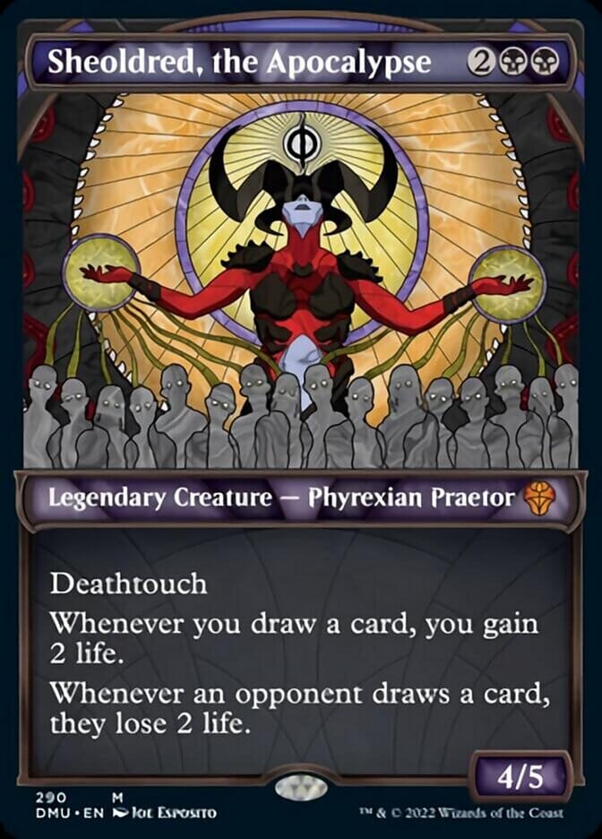 Sheoldred, the Apocalypse (Showcase) [Dominaria United] MTG Single Magic: The Gathering  | Multizone: Comics And Games