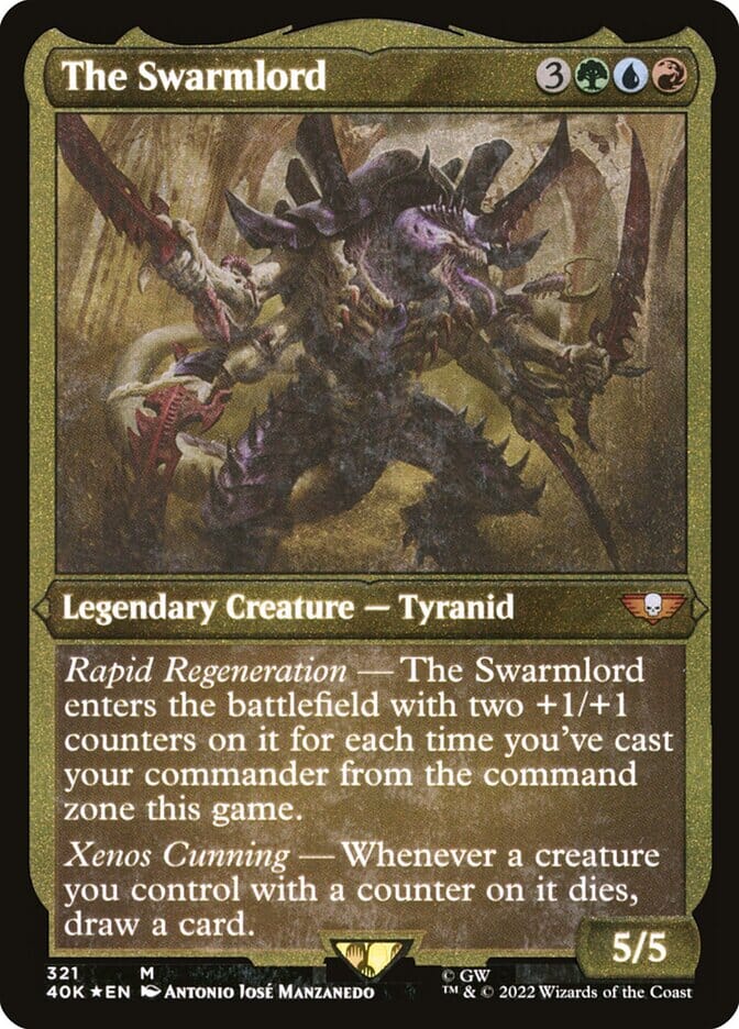 The Swarmlord (Display Commander) [Warhammer 40,000] MTG Single Magic: The Gathering  | Multizone: Comics And Games