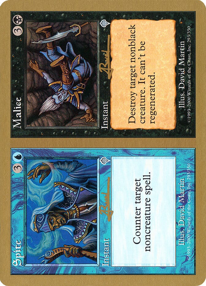 Spite // Malice (Antoine Ruel) [World Championship Decks 2001] MTG Single Magic: The Gathering  | Multizone: Comics And Games