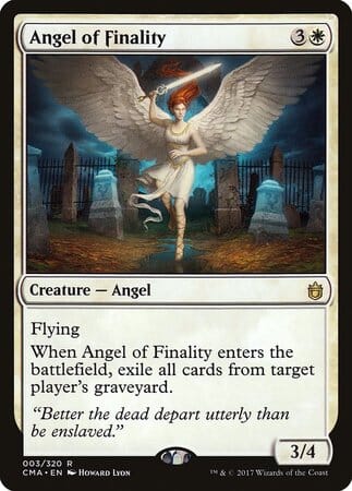 Angel of Finality [Commander Anthology] MTG Single Magic: The Gathering  | Multizone: Comics And Games