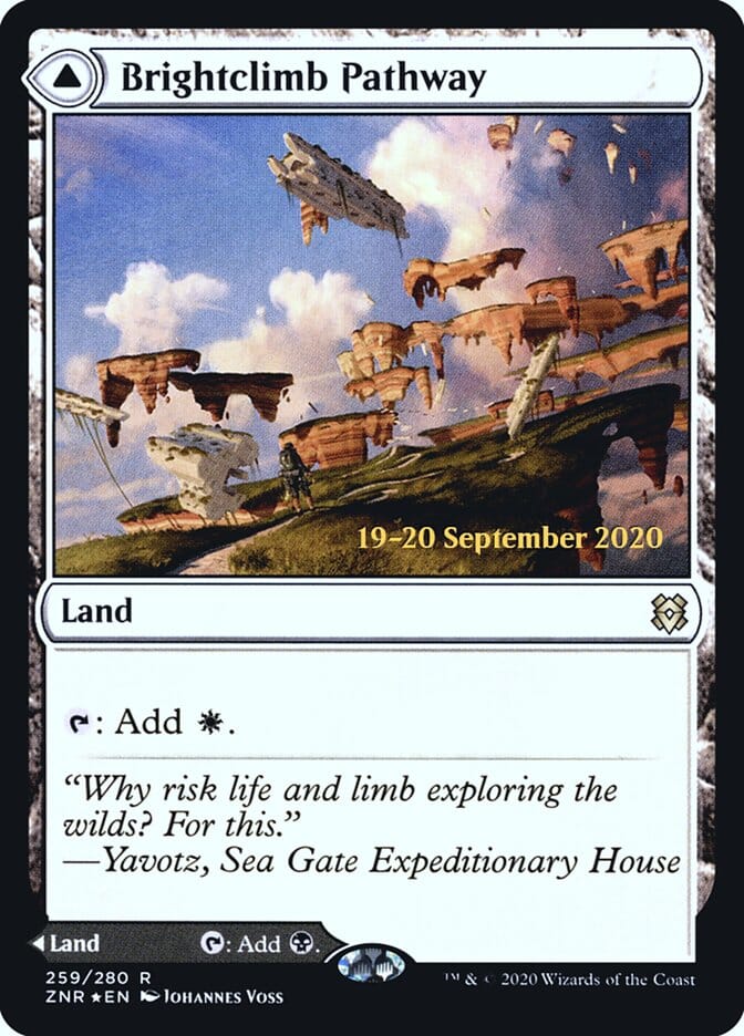 Brightclimb Pathway // Grimclimb Pathway [Zendikar Rising Prerelease Promos] MTG Single Magic: The Gathering  | Multizone: Comics And Games