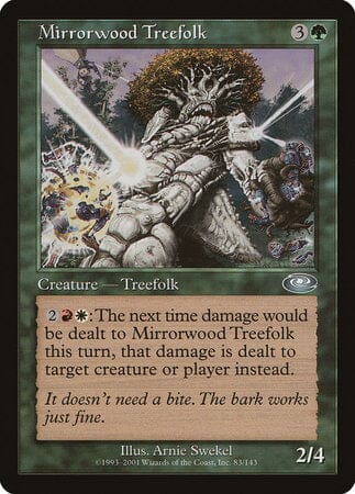 Mirrorwood Treefolk [Planeshift] MTG Single Magic: The Gathering  | Multizone: Comics And Games