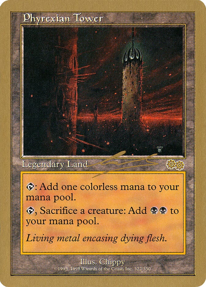 Phyrexian Tower (Nicolas Labarre) [World Championship Decks 2000] MTG Single Magic: The Gathering  | Multizone: Comics And Games