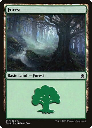 Forest (317) [Commander Anthology] MTG Single Magic: The Gathering  | Multizone: Comics And Games