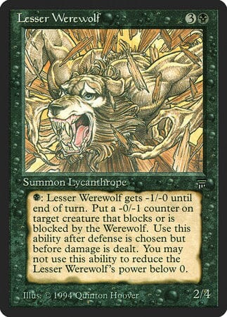 Lesser Werewolf [Legends] MTG Single Magic: The Gathering  | Multizone: Comics And Games