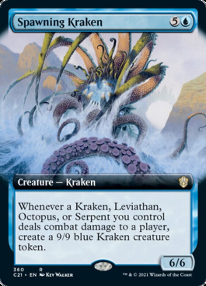 Spawning Kraken (Extended) [Commander 2021] MTG Single Magic: The Gathering  | Multizone: Comics And Games
