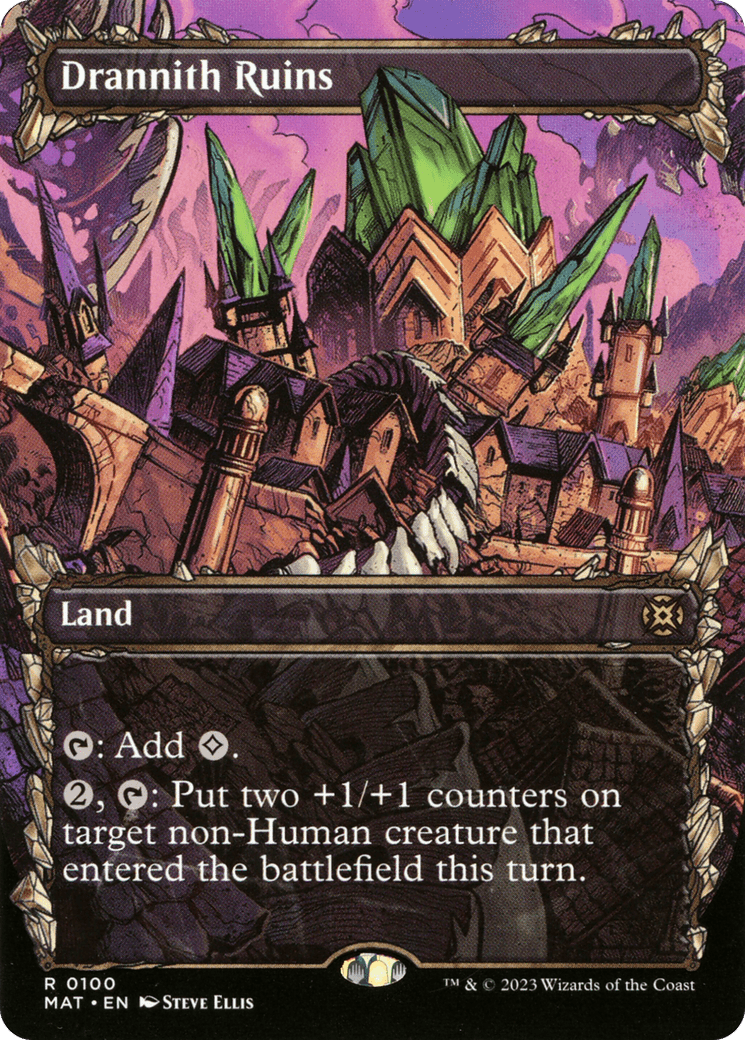 Drannith Ruins (Showcase) [March of the Machine: The Aftermath] MTG Single Magic: The Gathering  | Multizone: Comics And Games