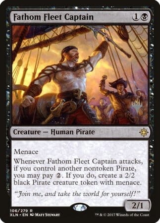 Fathom Fleet Captain [Ixalan Promos] MTG Single Magic: The Gathering  | Multizone: Comics And Games
