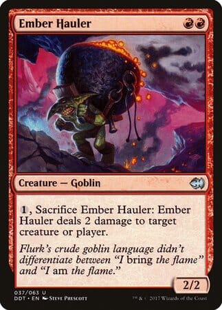 Ember Hauler [Duel Decks: Merfolk vs. Goblins] MTG Single Magic: The Gathering  | Multizone: Comics And Games