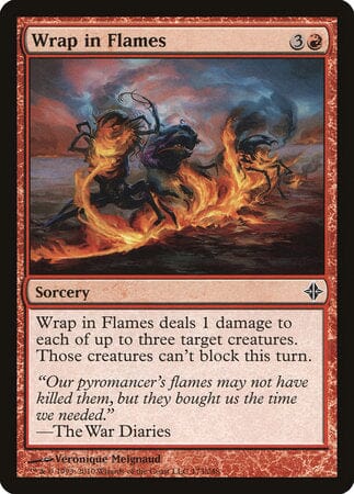 Wrap in Flames [Rise of the Eldrazi] MTG Single Magic: The Gathering  | Multizone: Comics And Games