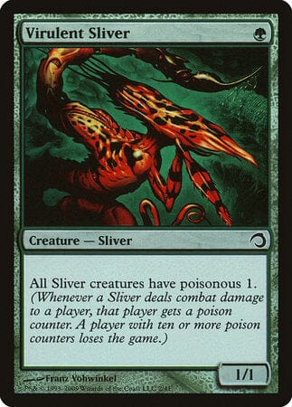 Virulent Sliver [Premium Deck Series: Slivers] MTG Single Magic: The Gathering  | Multizone: Comics And Games