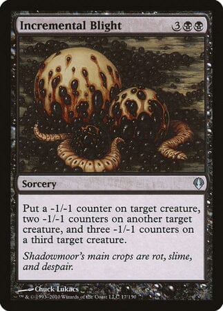 Incremental Blight [Archenemy] MTG Single Magic: The Gathering  | Multizone: Comics And Games