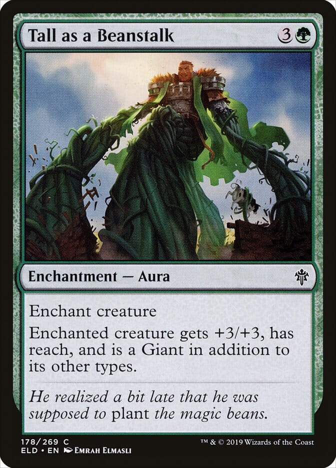 Tall as a Beanstalk [Throne of Eldraine] MTG Single Magic: The Gathering  | Multizone: Comics And Games