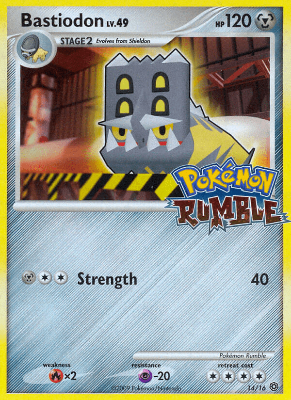 Bastiodon (14/16) [Pokémon Rumble] Pokemon Single Pokémon  | Multizone: Comics And Games