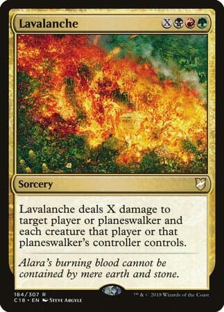 Lavalanche [Commander 2018] MTG Single Magic: The Gathering  | Multizone: Comics And Games