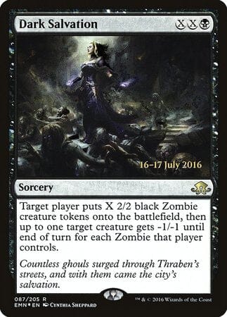 Dark Salvation [Eldritch Moon Promos] MTG Single Magic: The Gathering  | Multizone: Comics And Games
