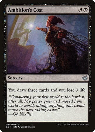 Ambition's Cost [Duel Decks: Nissa vs. Ob Nixilis] MTG Single Magic: The Gathering  | Multizone: Comics And Games
