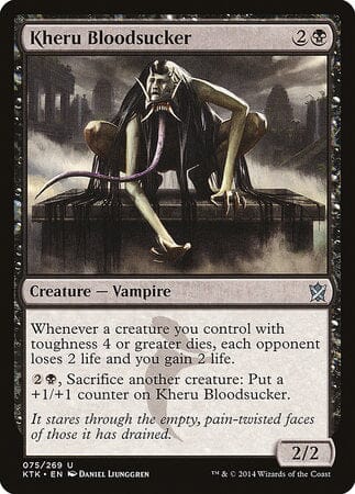 Kheru Bloodsucker [Khans of Tarkir] MTG Single Magic: The Gathering  | Multizone: Comics And Games