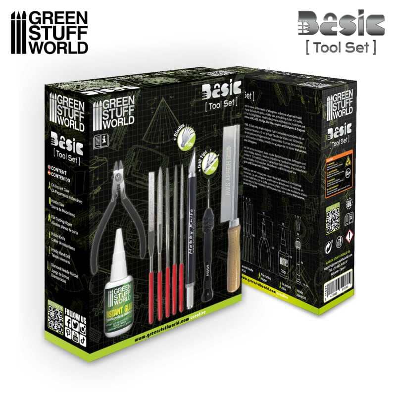 Basic Tool set Hobby Product Green Stuff World  | Multizone: Comics And Games