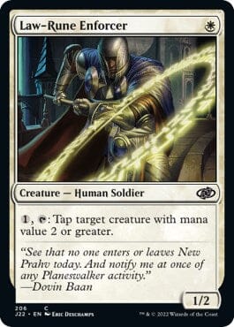 Law-Rune Enforcer [Jumpstart 2022] MTG Single Magic: The Gathering  | Multizone: Comics And Games