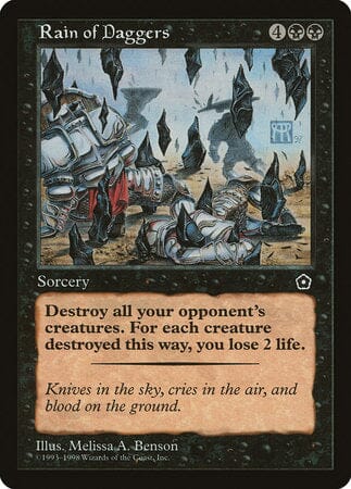 Rain of Daggers [Portal Second Age] MTG Single Magic: The Gathering  | Multizone: Comics And Games