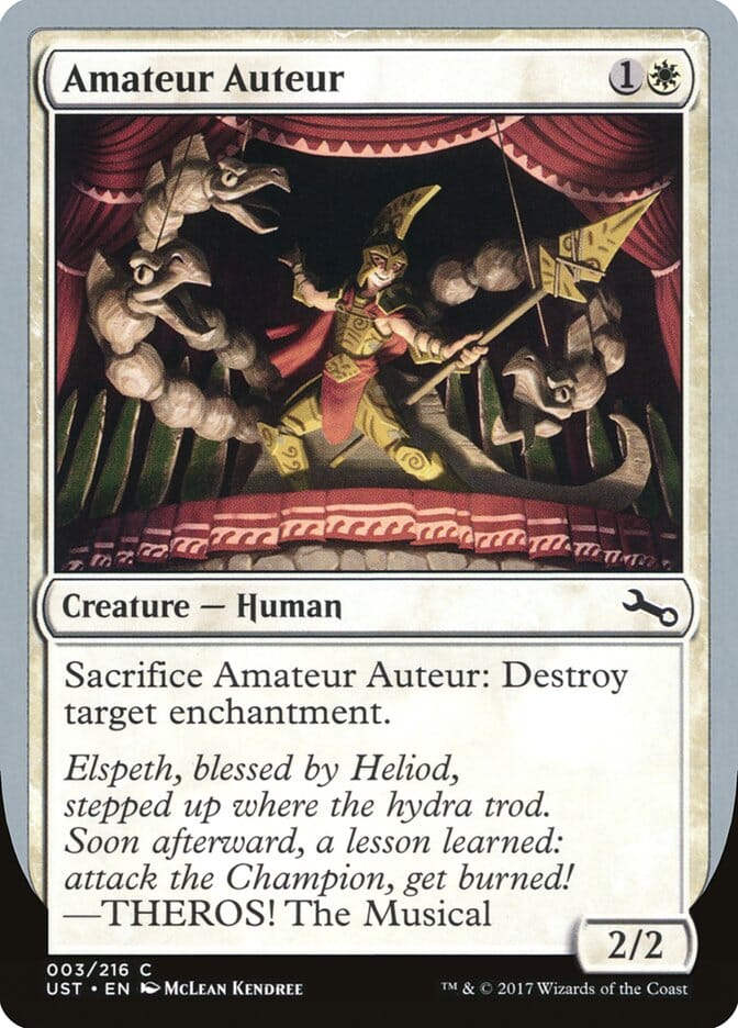Amateur Auteur (THEROS! The Musical) [Unstable] MTG Single Magic: The Gathering  | Multizone: Comics And Games