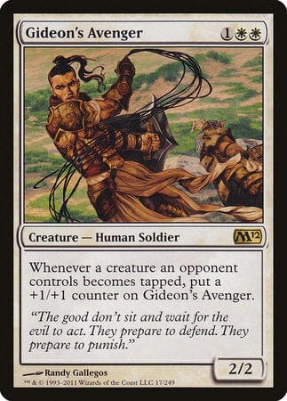 Gideon's Avenger [Magic 2012] MTG Single Magic: The Gathering  | Multizone: Comics And Games