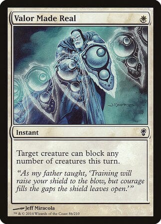 Valor Made Real [Conspiracy] MTG Single Magic: The Gathering  | Multizone: Comics And Games