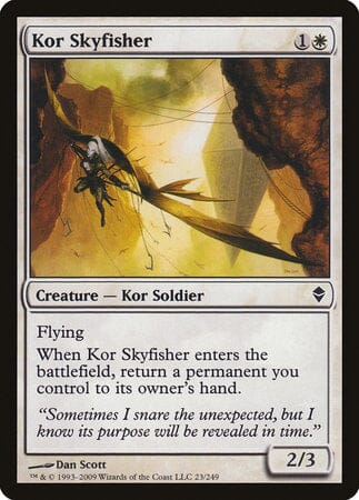 Kor Skyfisher [Zendikar] MTG Single Magic: The Gathering  | Multizone: Comics And Games
