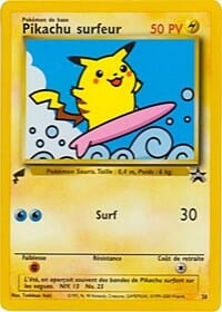 Pikachu (28) (Surfing) [Pikachu World Collection Promos] Pokemon Single Pokémon  | Multizone: Comics And Games