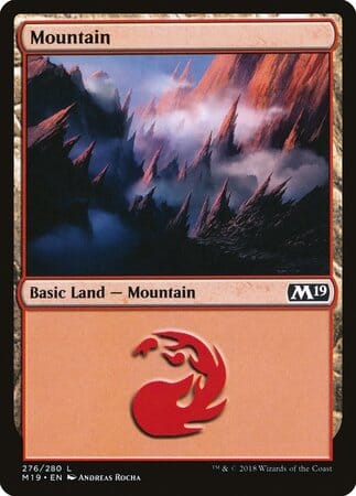 Mountain (276) [Core Set 2019] MTG Single Magic: The Gathering  | Multizone: Comics And Games