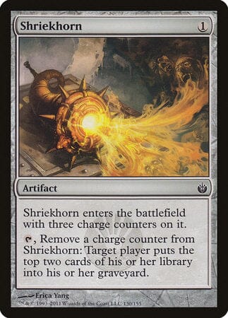 Shriekhorn [Mirrodin Besieged] MTG Single Magic: The Gathering  | Multizone: Comics And Games