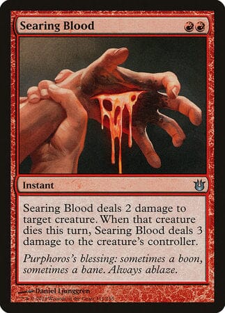 Searing Blood [Born of the Gods] MTG Single Magic: The Gathering  | Multizone: Comics And Games