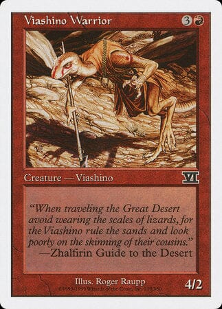 Viashino Warrior [Classic Sixth Edition] MTG Single Magic: The Gathering  | Multizone: Comics And Games